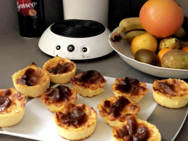 Cliquez pour zoomer ! Flan pâtissier sans pâte Thermomix par Hijadem