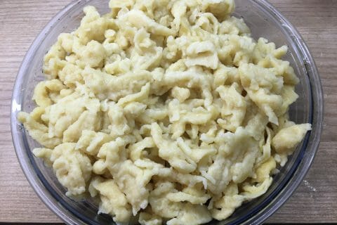 Cliquez pour zoomer ! Knepps à la crème et aux lardons Thermomix par Mahon