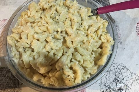 Cliquez pour zoomer ! Knepps à la crème et aux lardons Thermomix par Mahon