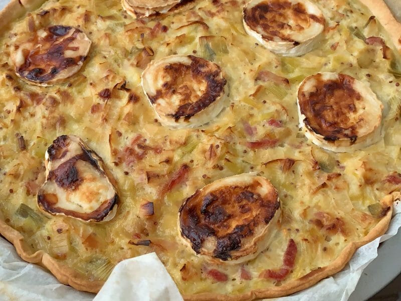 Cliquez pour zoomer ! Tarte aux poireaux Thermomix par ELLEAN_EWG