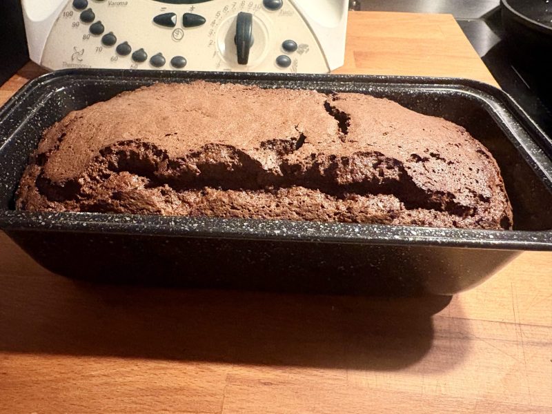 Cliquez pour zoomer ! Cake fondant choco-rhum Thermomix par Carmen