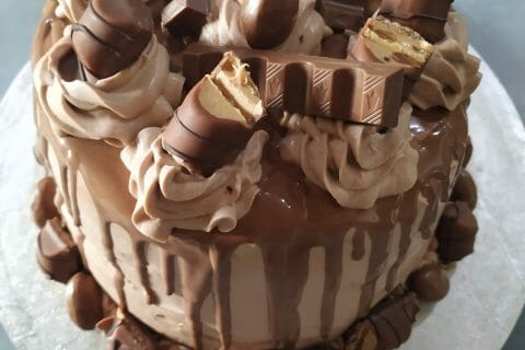 Cliquez pour zoomer ! Layer cake Kinder Bueno Thermomix par badmod