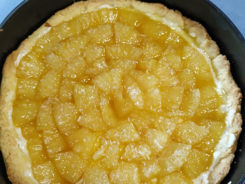 Cliquez pour zoomer ! Tarte piña colada Thermomix par badmod