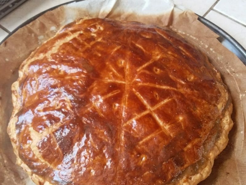 Cliquez pour zoomer ! Galette des rois à la frangipane Thermomix par christ-christ
