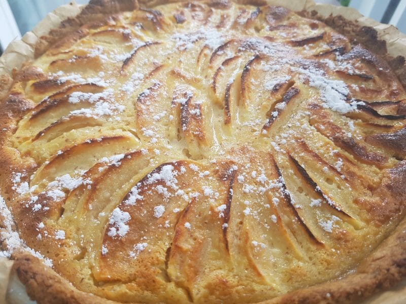 Cliquez pour zoomer ! Tarte normande aux pommes Thermomix par ftdada