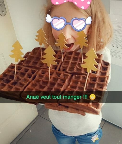 Cliquez pour zoomer ! Gaufres brownies Thermomix par fifine59190