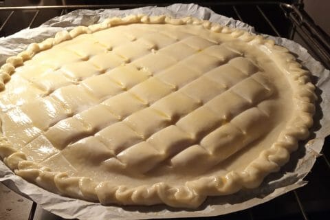 Cliquez pour zoomer ! Galette des rois à la frangipane Thermomix par fifine59190