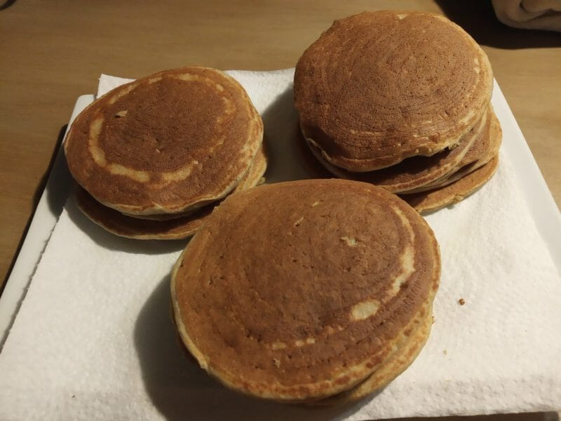 Cliquez pour zoomer ! Pancakes healthy flocons d’avoine et banane Thermomix par fifine59190