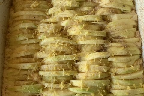 Cliquez pour zoomer ! Gâteau aux pommes et mascarpone Thermomix par caro31120