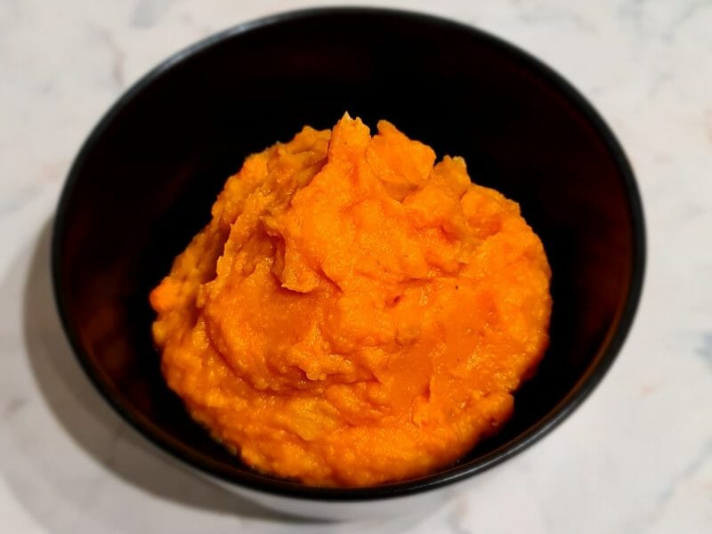 Purée de pommes de terre et patates douces au Thermomix - Cookomix