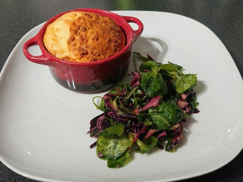 Cliquez pour zoomer ! Soufflé au fromage Thermomix par Pret