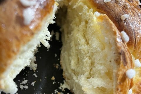 Cliquez pour zoomer ! Brioche tressée à la mie filante Thermomix par Ralolo