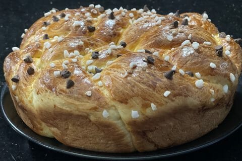 Cliquez pour zoomer ! Brioche tressée à la mie filante Thermomix par Ralolo