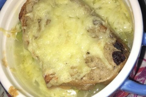 Cliquez pour zoomer ! Soupe de poireaux gratinée Thermomix par Ralolo