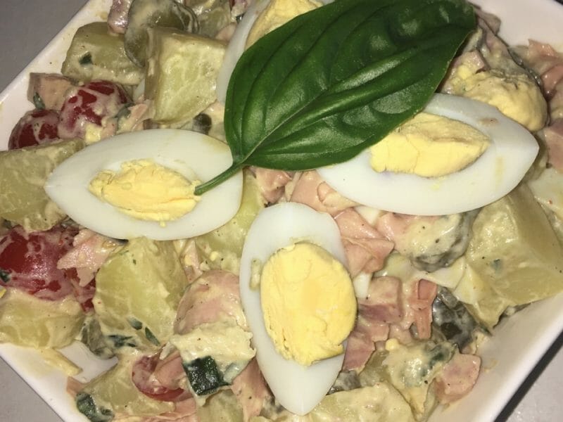 Cliquez pour zoomer ! Salade piémontaise Thermomix par Ralolo