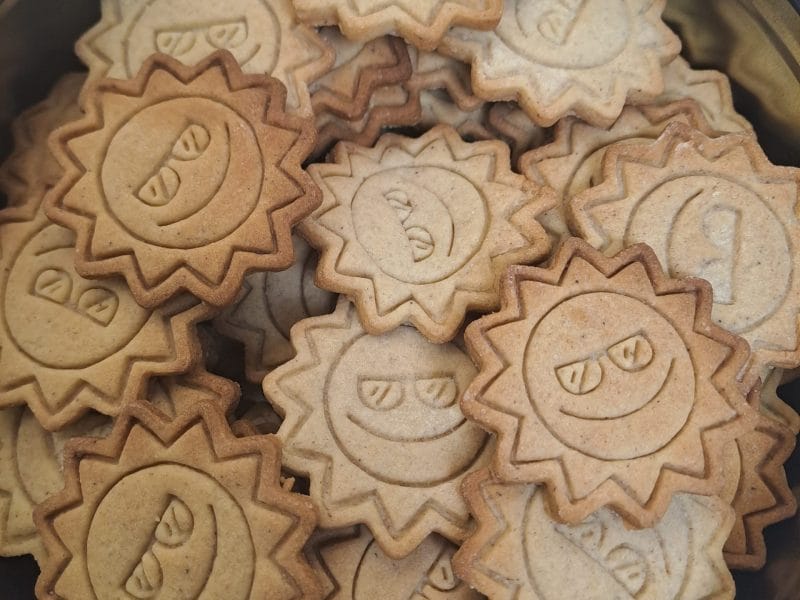 Cliquez pour zoomer ! Sablés miel, vanille et cannelle Thermomix par jerusabine