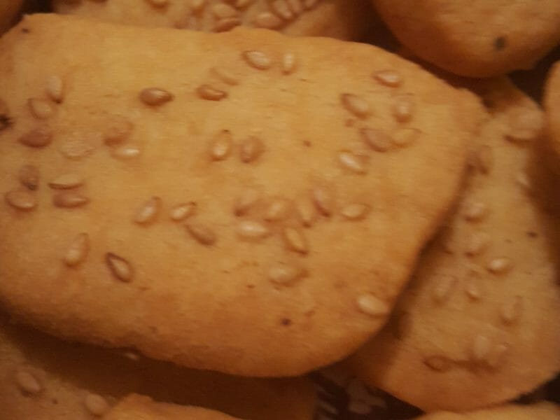 Cliquez pour zoomer ! Sablés au parmesan Thermomix par CBeauj