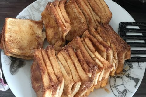 Cliquez pour zoomer ! Brioche à effeuiller à la cannelle au Thermomix