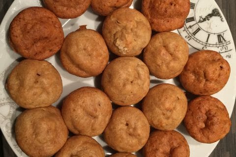 Cliquez pour zoomer ! Muffins à la banane au Thermomix