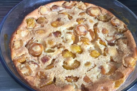 Cliquez pour zoomer ! Clafoutis aux mirabelles au Thermomix