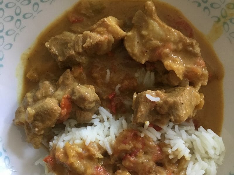 Cliquez pour zoomer ! Sauté de porc au curry Thermomix par Syland