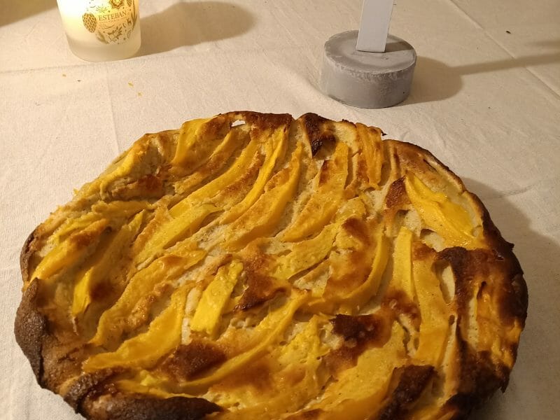 Cliquez pour zoomer ! Clafoutis à la mangue Thermomix par johxP