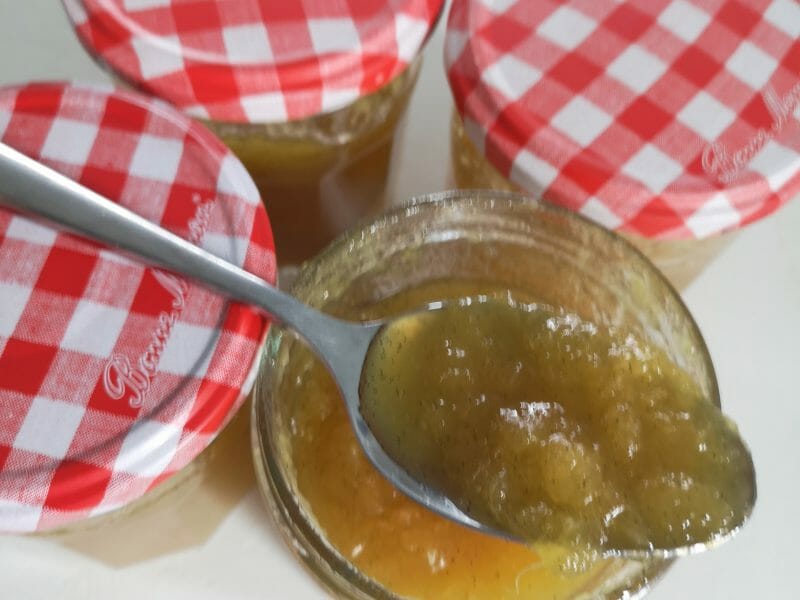 Cliquez pour zoomer ! Confiture d’ananas à la vanille Thermomix par saveursgourmandes