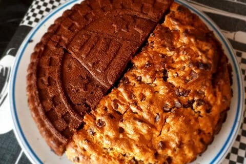 Cliquez pour zoomer ! Brookie au Thermomix