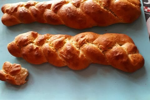 Cliquez pour zoomer ! Tresse italienne au Thermomix