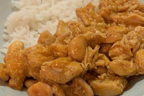 Cliquez pour zoomer ! Poulet aux amandes au Thermomix