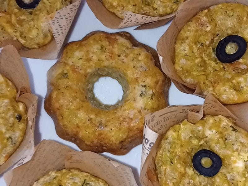 Cliquez pour zoomer ! Muffins courgettes et pesto Thermomix par macaron13