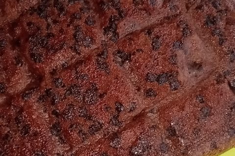 Cliquez pour zoomer ! Cake au chocolat et à la banane Thermomix par macaron13