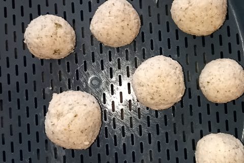 Cliquez pour zoomer ! Boulettes de ricotta sauce tomate Thermomix par macaron13