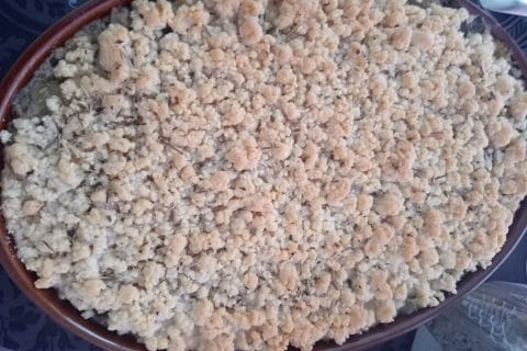 Cliquez pour zoomer ! Crumble poulet, courgettes et parmesan Thermomix par macaron13