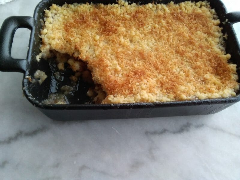 Cliquez pour zoomer ! Crumble créole Thermomix par macaron13