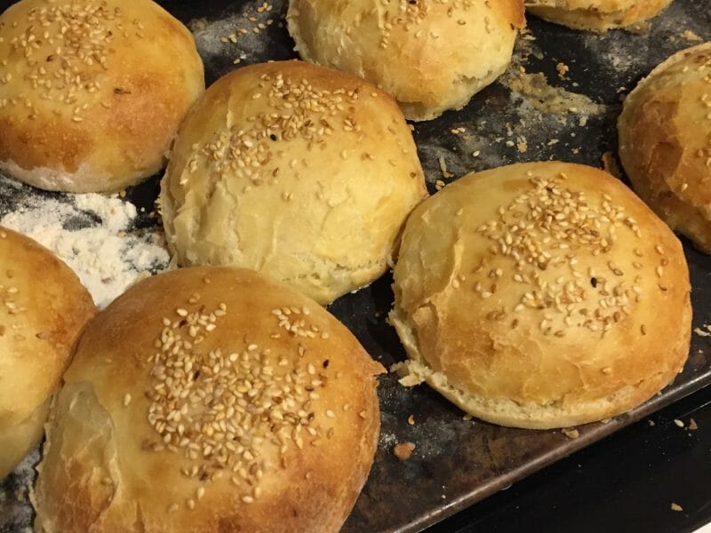 Cliquez pour zoomer ! Pains hamburger Thermomix par carine312