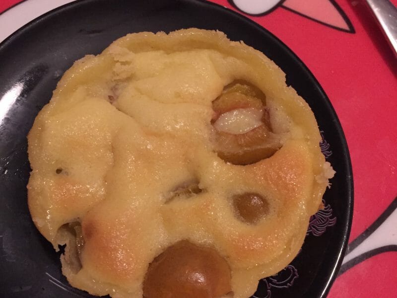 Cliquez pour zoomer ! Clafoutis aux mirabelles Thermomix par carine312