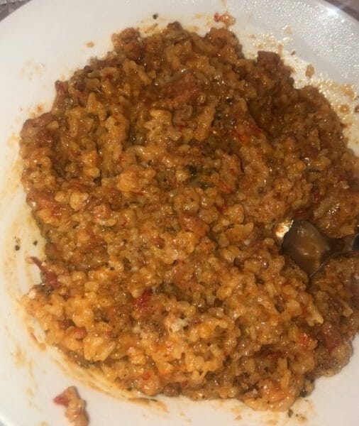 Cliquez pour zoomer ! Risotto à la bolognaise Thermomix par binou21