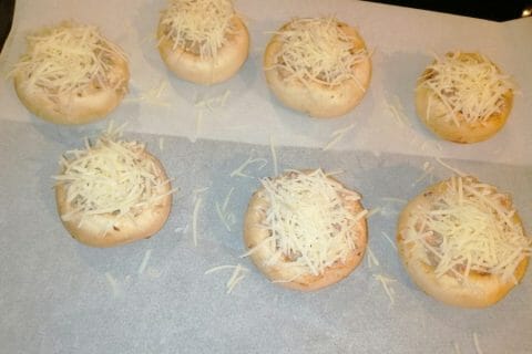 Cliquez pour zoomer ! Champignons farcis Thermomix par louloo