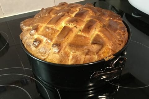 Cliquez pour zoomer ! Brioche aux pommes caramélisées Thermomix par Maya3412