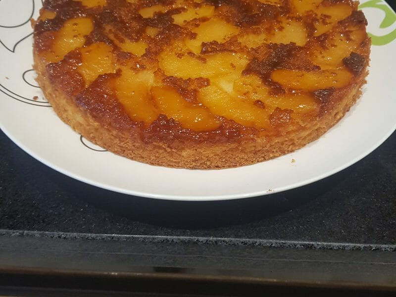 Cliquez pour zoomer ! Gâteau renversé aux pommes caramélisées Thermomix par doujab