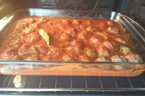 Cliquez pour zoomer ! Boulettes de viandes à la sauce tomate Thermomix par Seb07