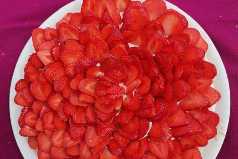 Cliquez pour zoomer ! Tarte aux fraises sans cuisson Thermomix par maylou-13@.