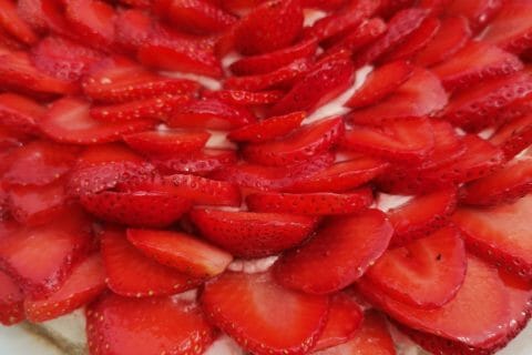 Cliquez pour zoomer ! Tarte aux fraises sans cuisson Thermomix par maylou-13@.