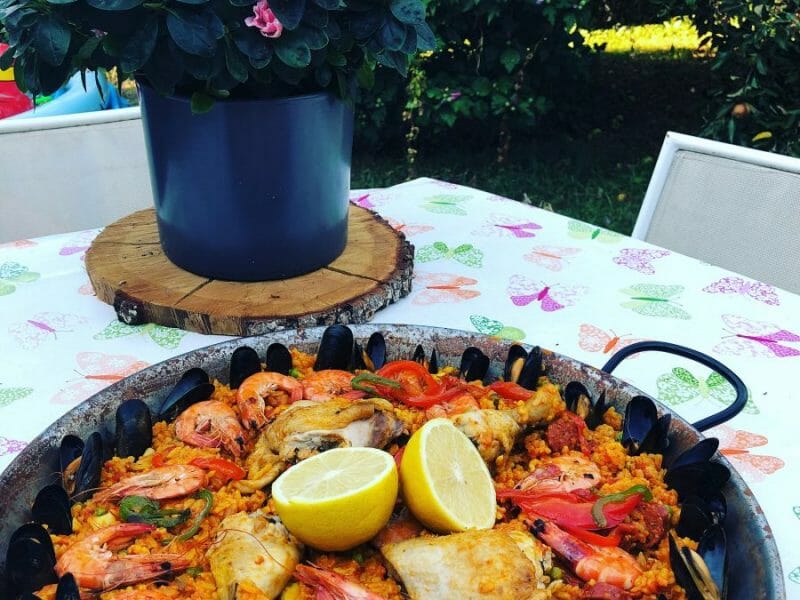 Paella au Thermomix Cookomix