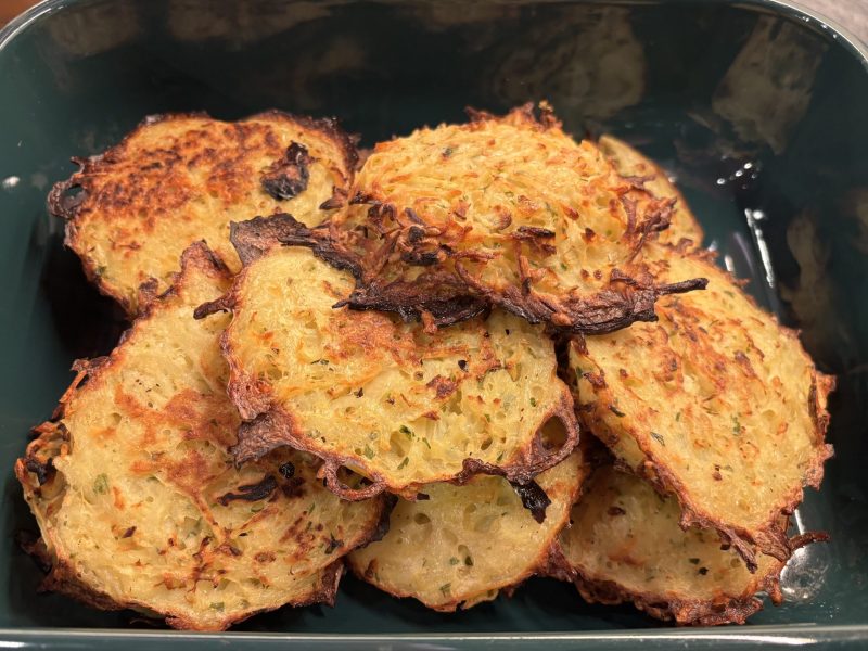 Cliquez pour zoomer ! Galettes de pommes de terre au four Thermomix par Lili1302