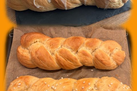 Cliquez pour zoomer ! Brioche tressée à la mie filante Thermomix par Lili1302