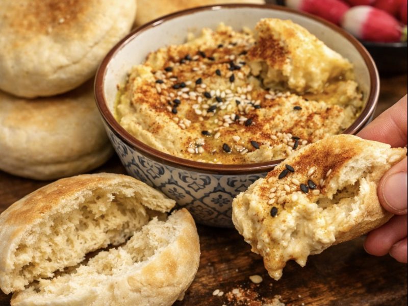 Cliquez pour zoomer ! Pain pita Thermomix par Lili1302