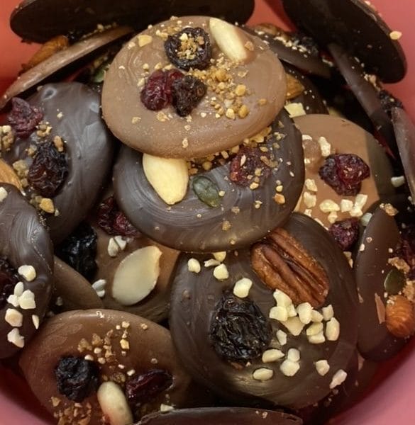 Cliquez pour zoomer ! Mendiants au chocolat Thermomix par Lili1302