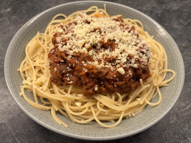 Cliquez pour zoomer ! Bolognaise de champignons Thermomix par Lili1302